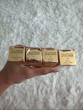 YSL Lovenude Lip Blusher Set - Pink & Nude Shades